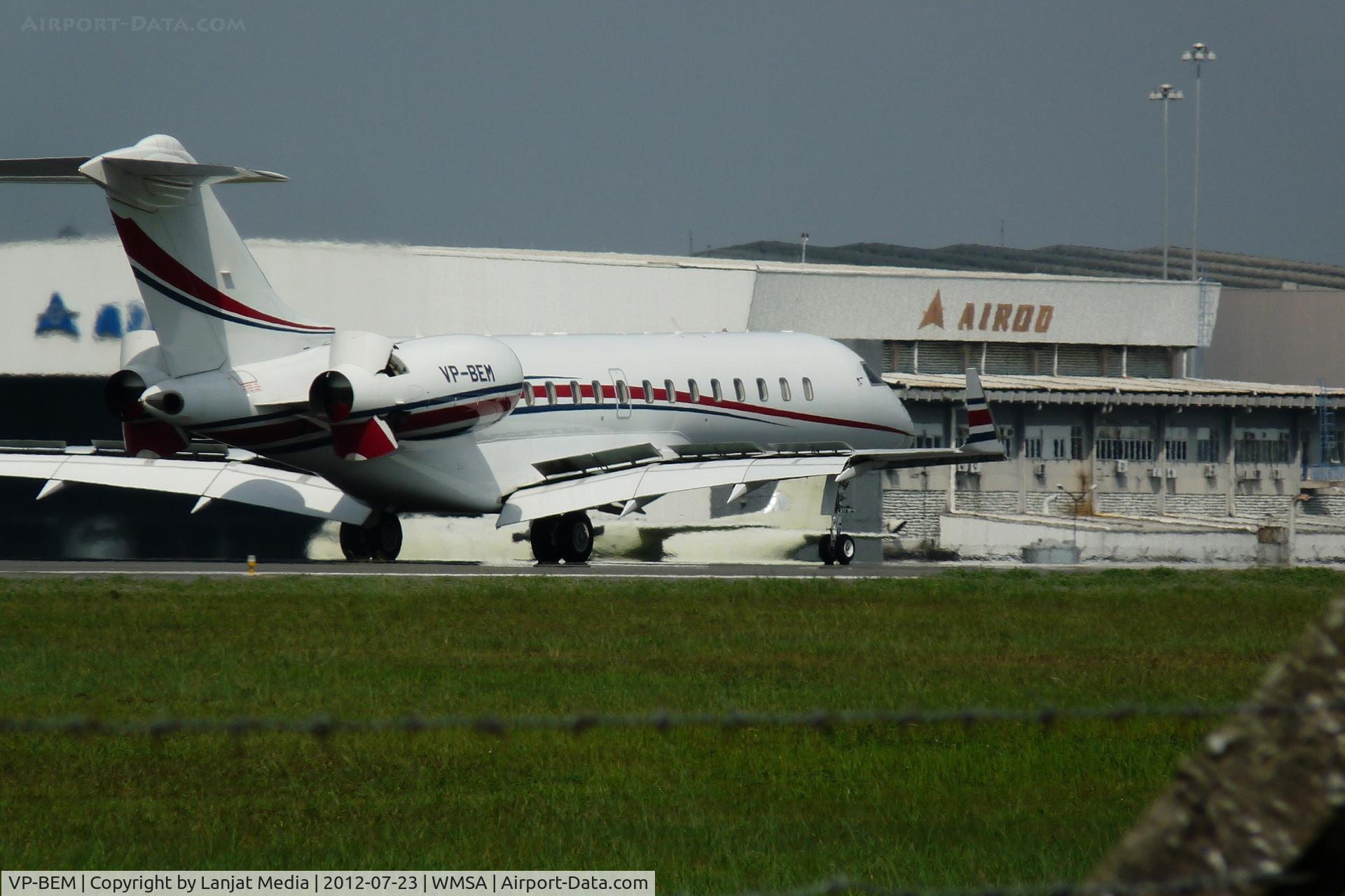 VP-BEM, 1999 Bombardier BD-700-1A10 Global Express C/N 9036, 1st time spotting
