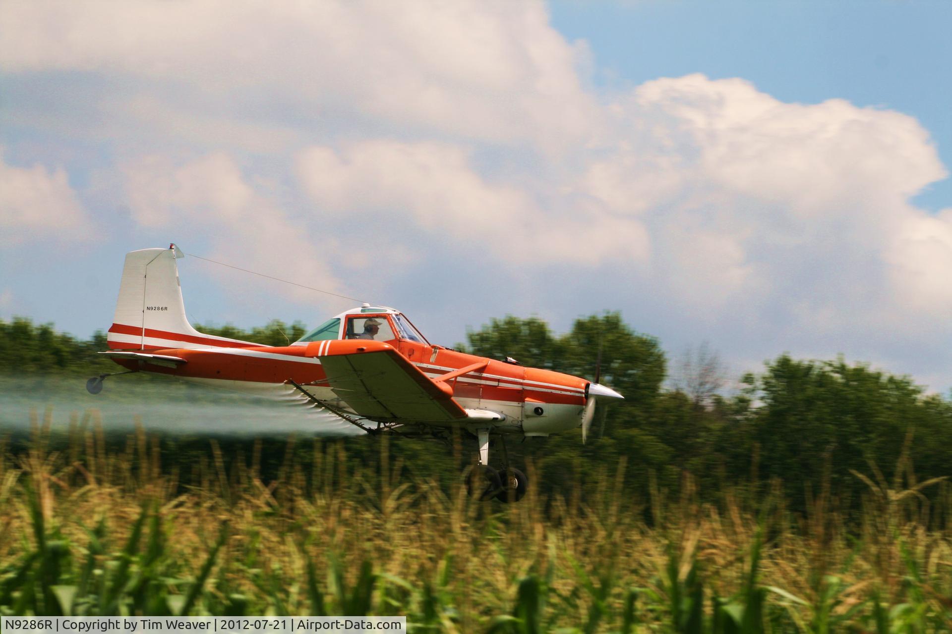 N9286R, 1975 Cessna A188B C/N 18802212, Oberlin