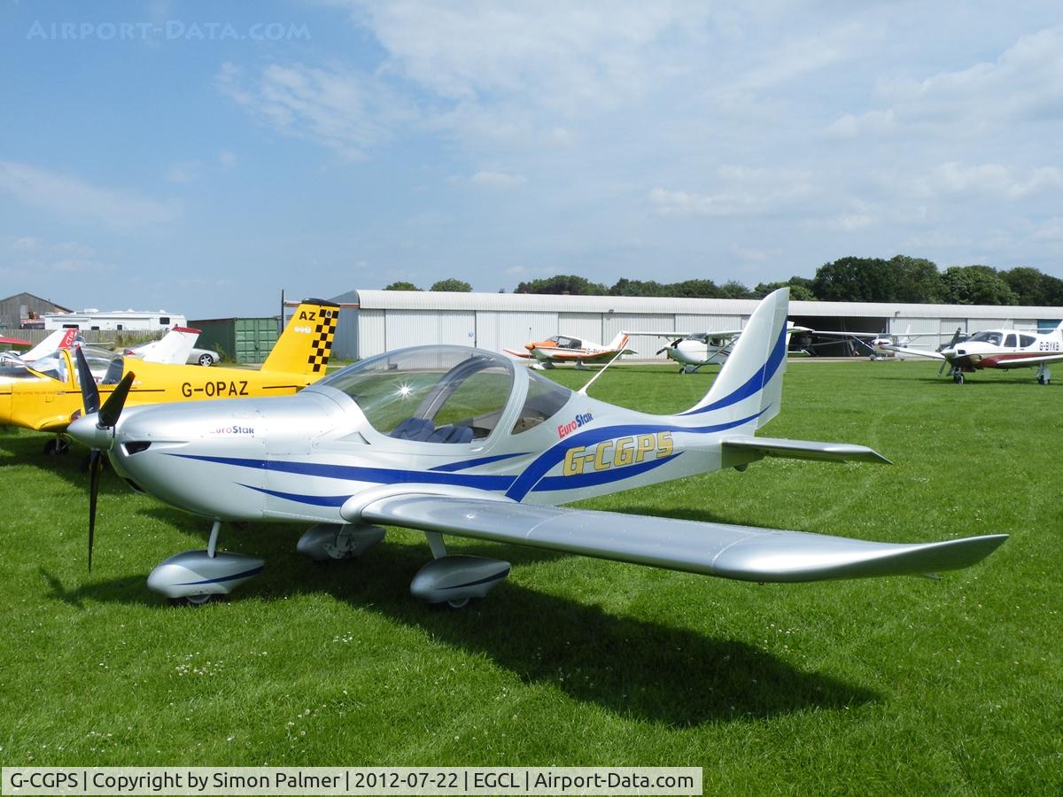 G-CGPS, 2010 Aerotechnik EV-97 Eurostar SL C/N LAA 315B-14987, Eurostar