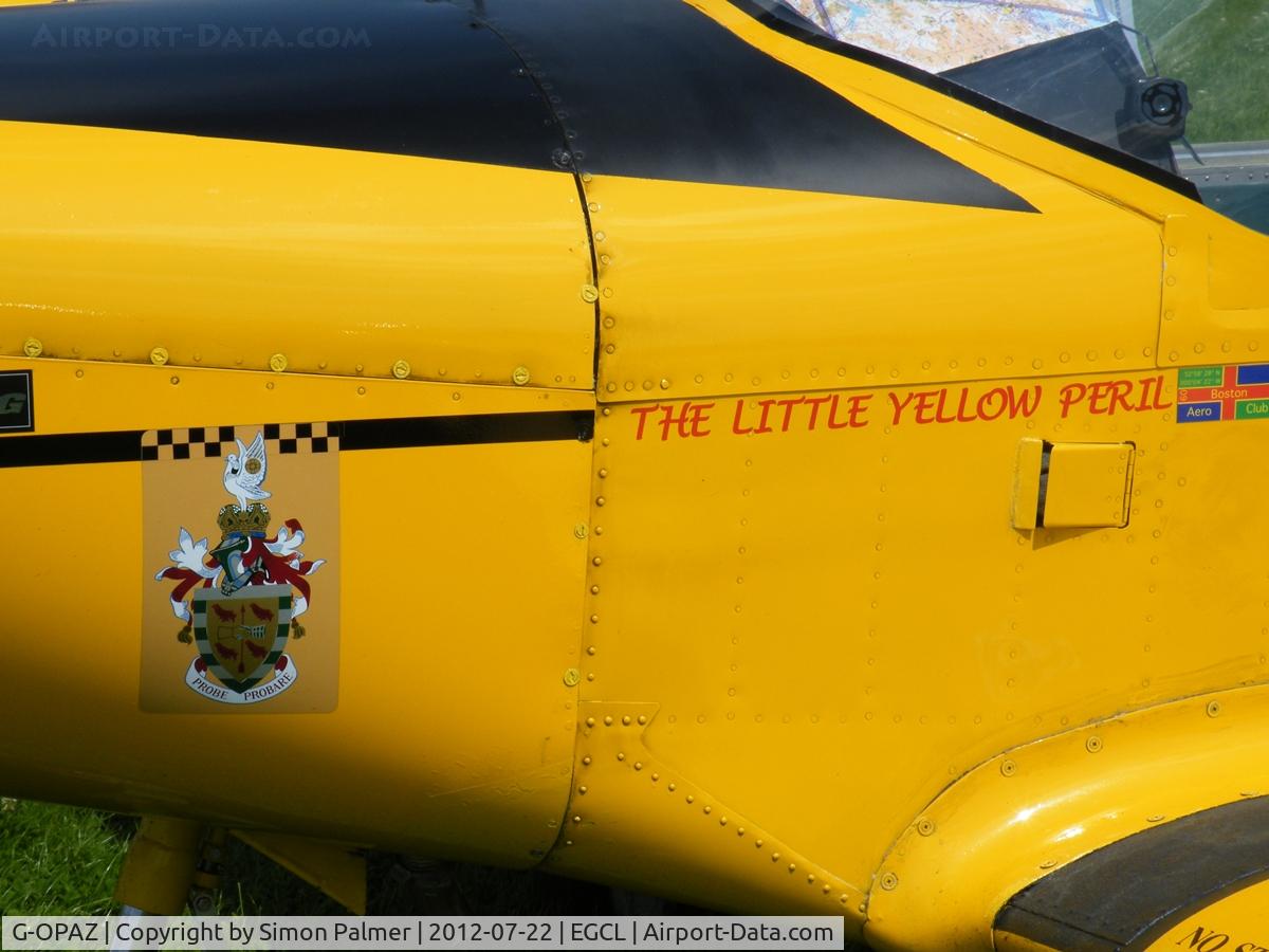 G-OPAZ, 2001 Pazmany PL-2 C/N PFA 069-10673, Pazmany PL-2 detail
