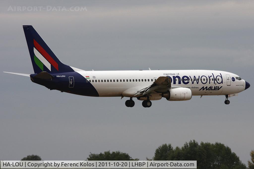 HA-LOU, 2005 Boeing 737-8Q8 C/N 30684, Ferihegy