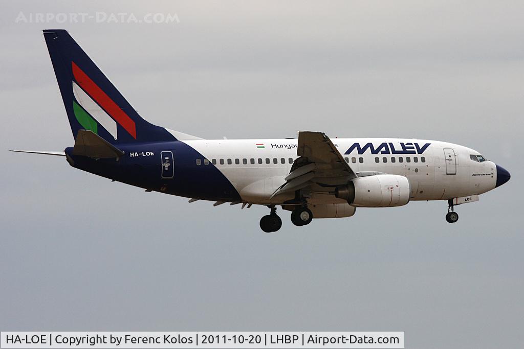 HA-LOE, 2003 Boeing 737-6Q8 C/N 28260, Ferihegy