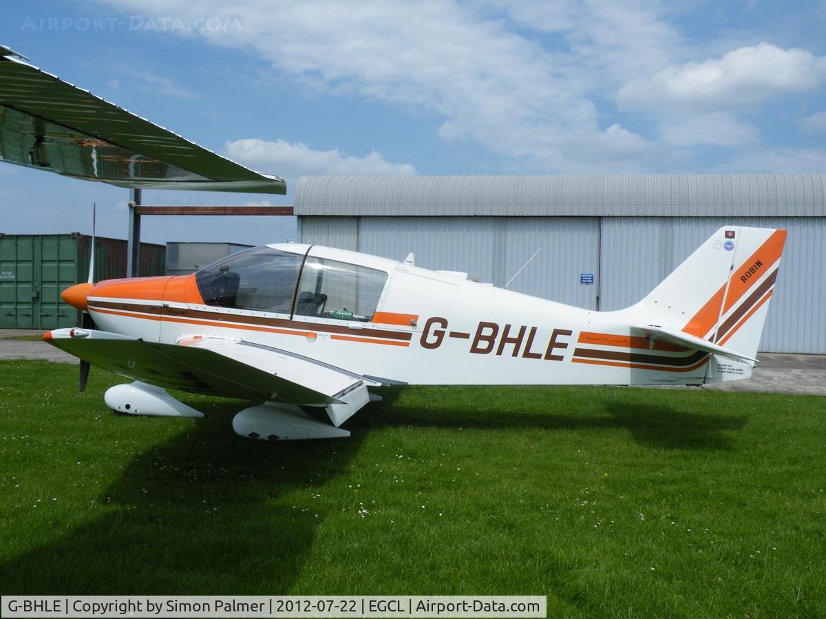 G-BHLE, 1980 Robin DR-400-180 Regent Regent C/N 1466, Robin