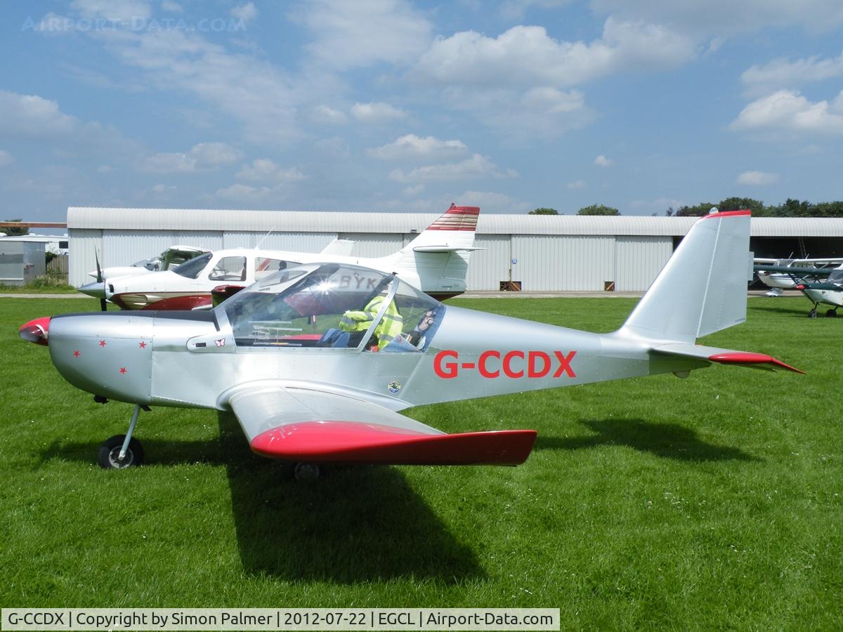 G-CCDX, 2003 Aerotechnik EV-97 Eurostar C/N PFA 315-14013, Eurostar