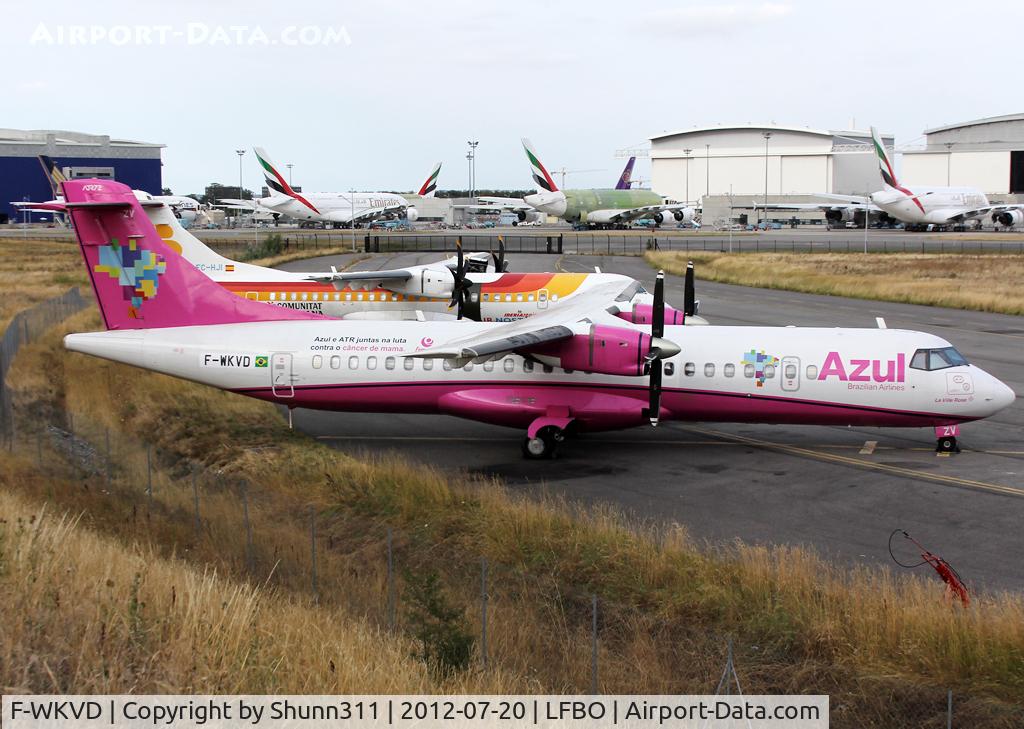 F-WKVD, 1992 ATR 72-202 C/N 396, Stored...