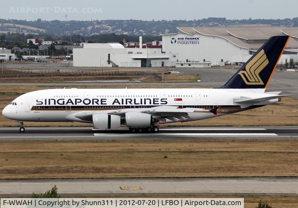 F-WWAH, 2012 Airbus A380-841 C/N 085, C/n 0085 - To be 9V-SKR