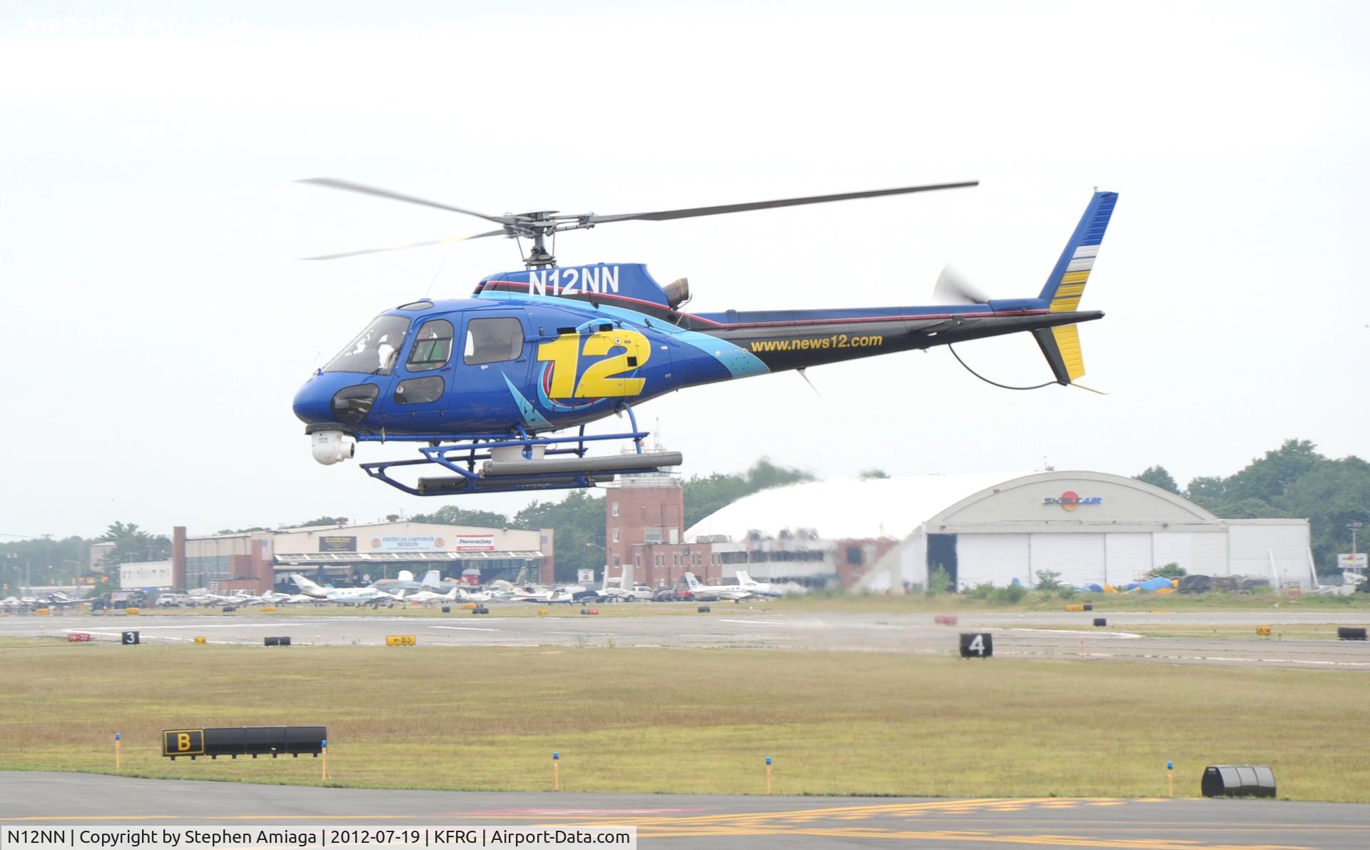 N12NN, Aerospatiale AS-350B-2 Ecureuil C/N 4579, News 12
