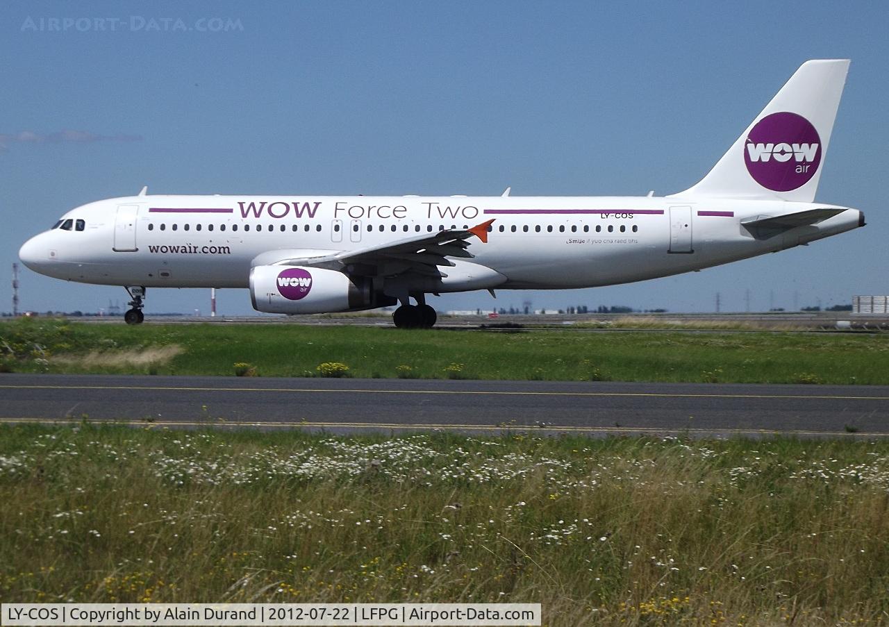 LY-COS, 1994 Airbus A320-231 C/N 415, One of two Lithuanian registered 