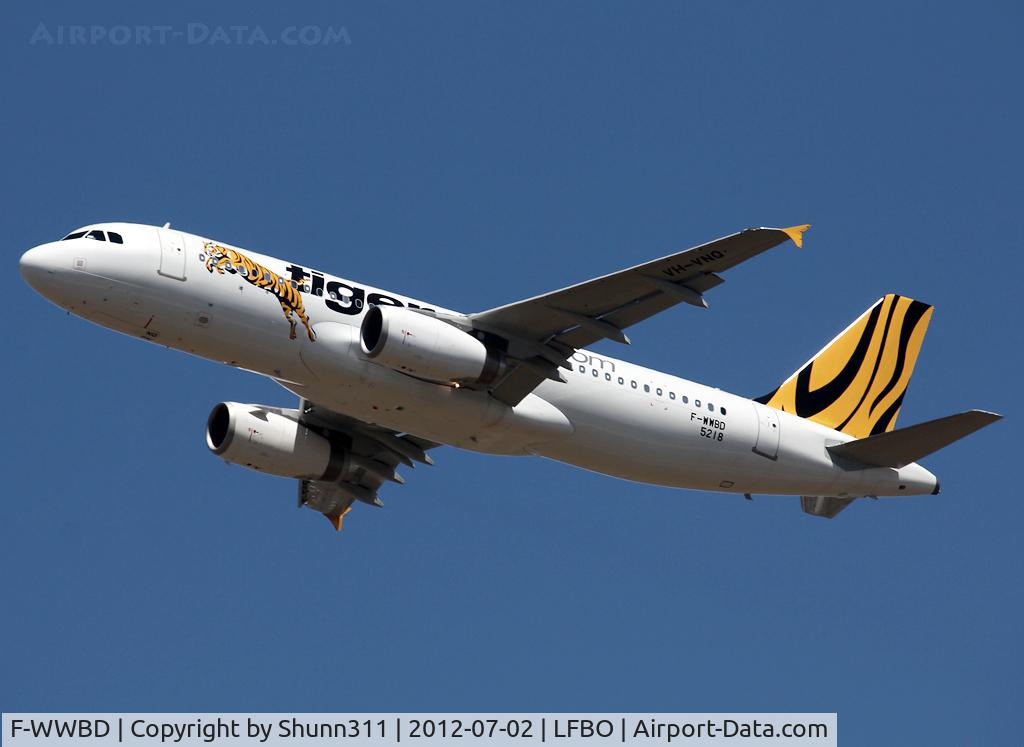 F-WWBD, 2012 Airbus A320-232 C/N 5218, C/n 5218 - To be VH-VNQ