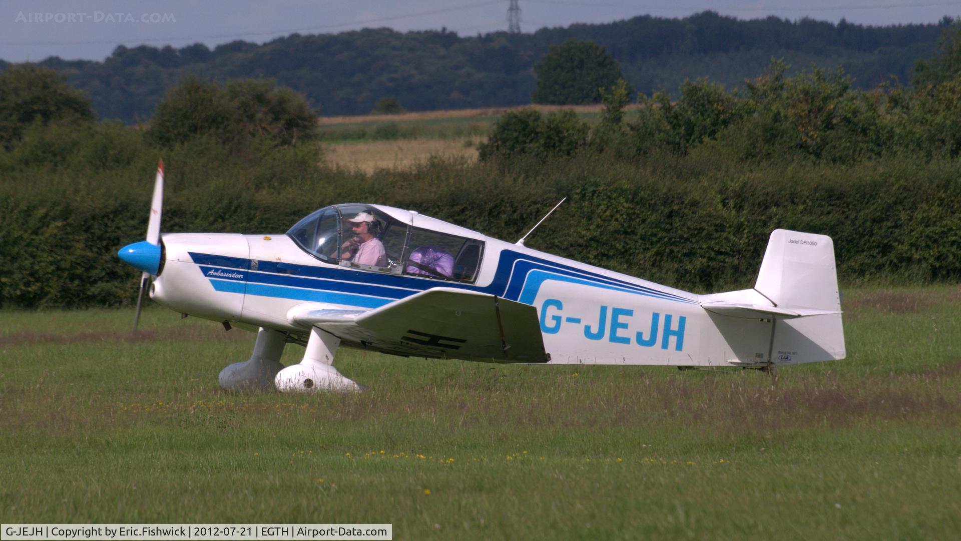 G-JEJH, 1962 Jodel DR-1050 Ambassadeur C/N 301, 3. G-JEJH at Shuttleworth Sunset Air Display, July 2012