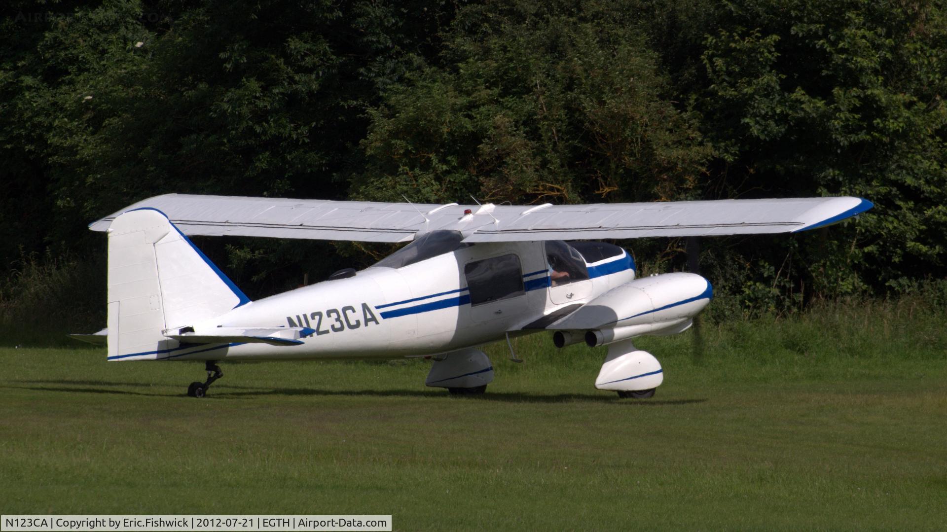 N123CA, 1964 Dornier Do-28A-1 C/N 3051, 2. N123CA at Shuttleworth Sunset Air Display, July 2012