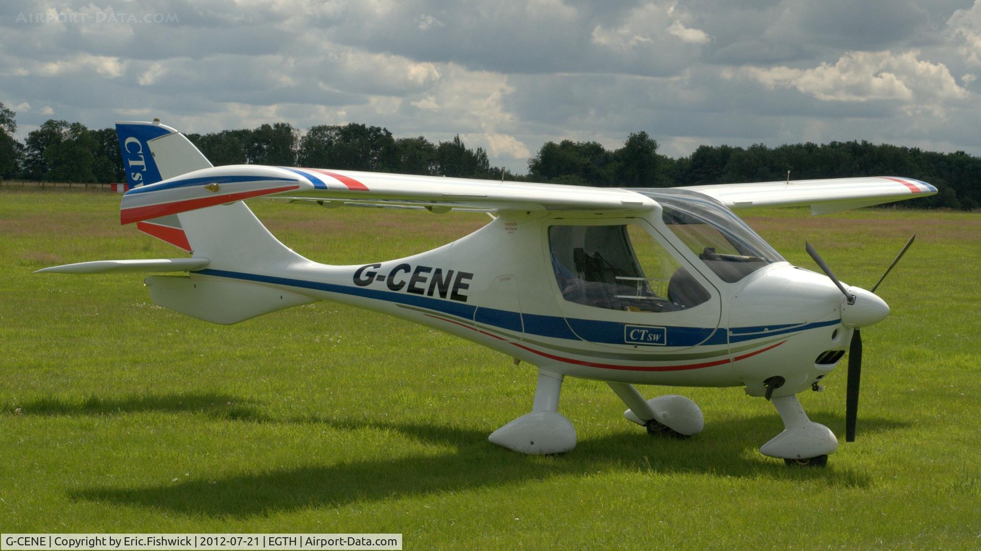 G-CENE, 2007 Flight Design CTSW C/N 8273, 3. G-CENE at Shuttleworth Sunset Air Display, July 2012