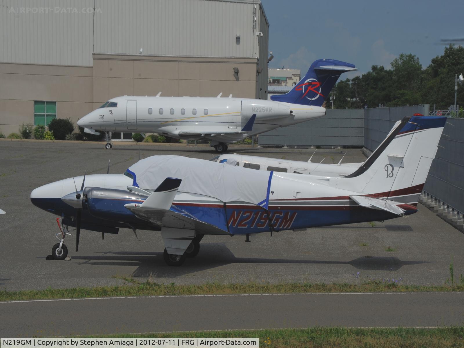 N219GM, 1988 Beech 58 Baron C/N TH-1536, Atlantic