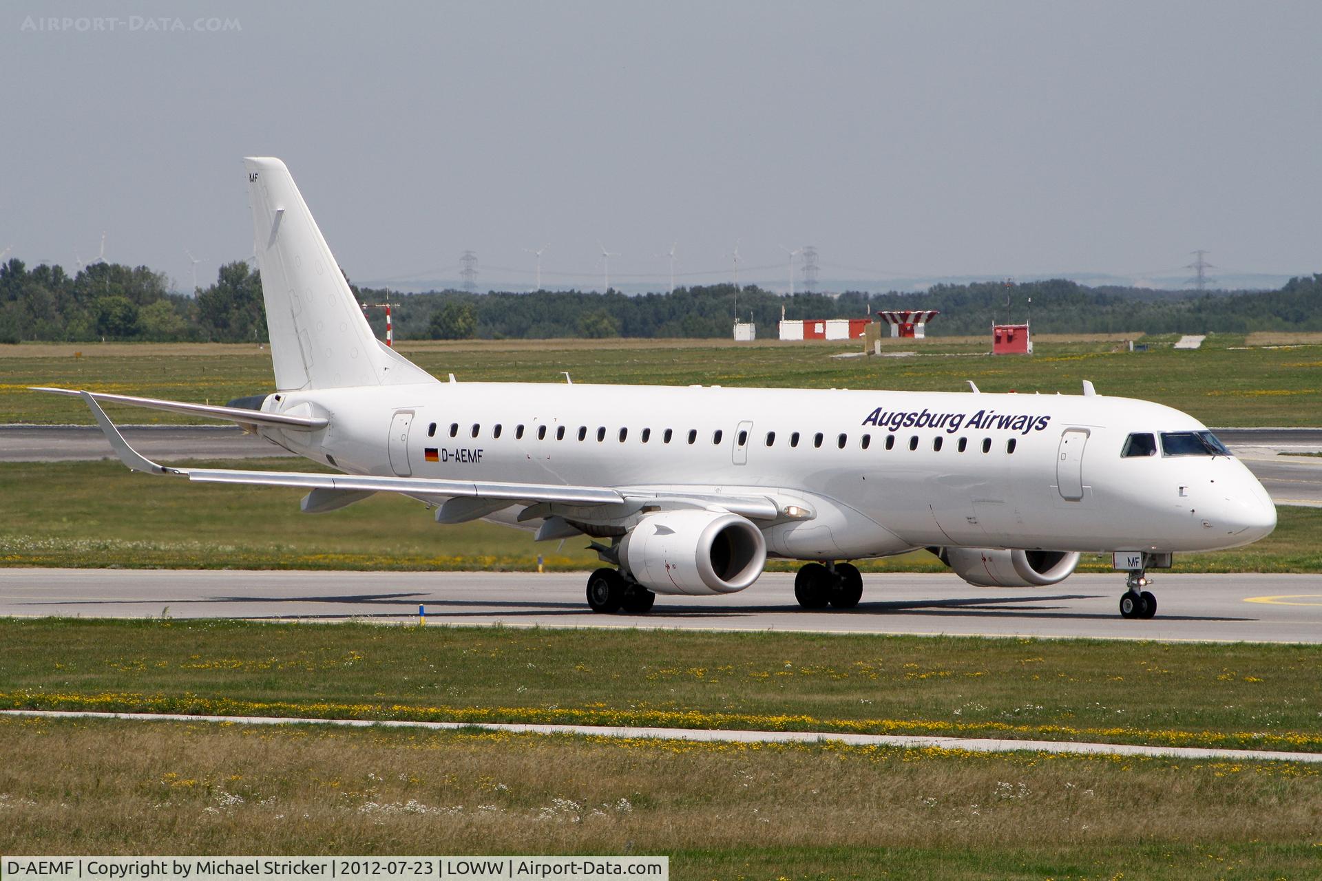 D-AEMF, 2009 Embraer 190AR (ERJ-190-100IGW) C/N 19000310, Embraer ERJ-190