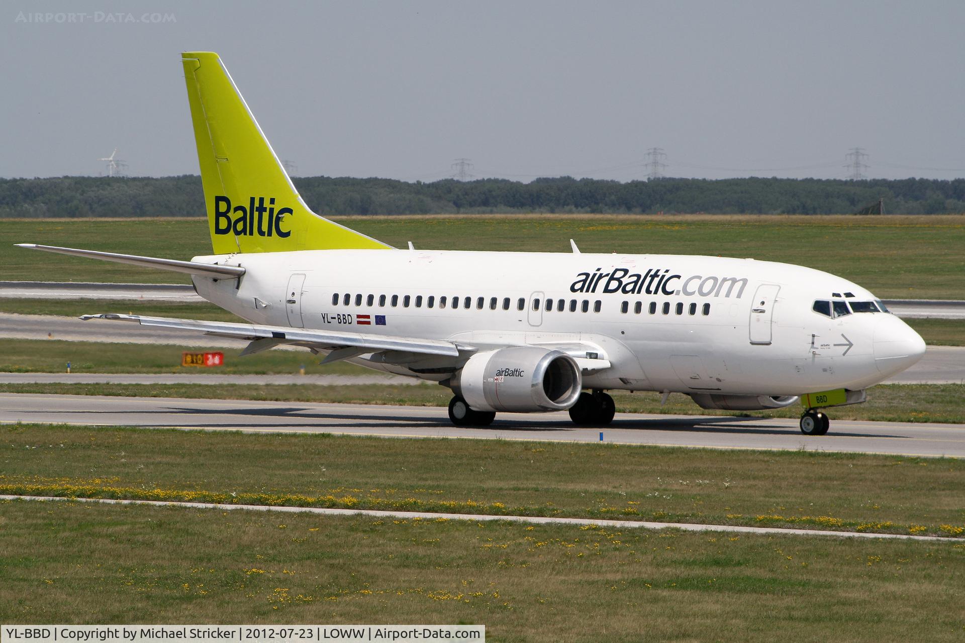 YL-BBD, 1999 Boeing 737-53S C/N 29075, Boeing 737-500