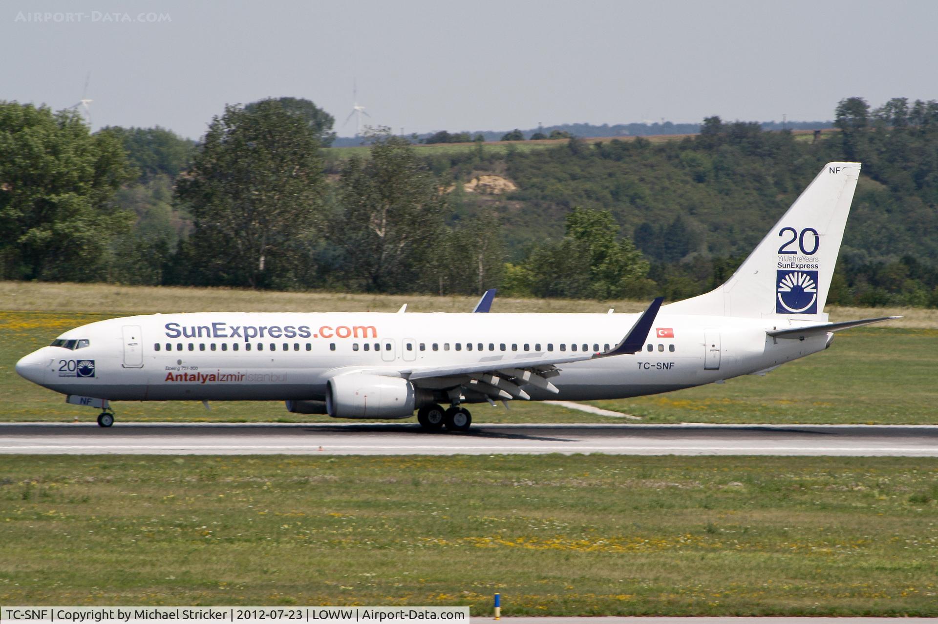 TC-SNF, 2008 Boeing 737-8HC C/N 36529, Boeing 737-800