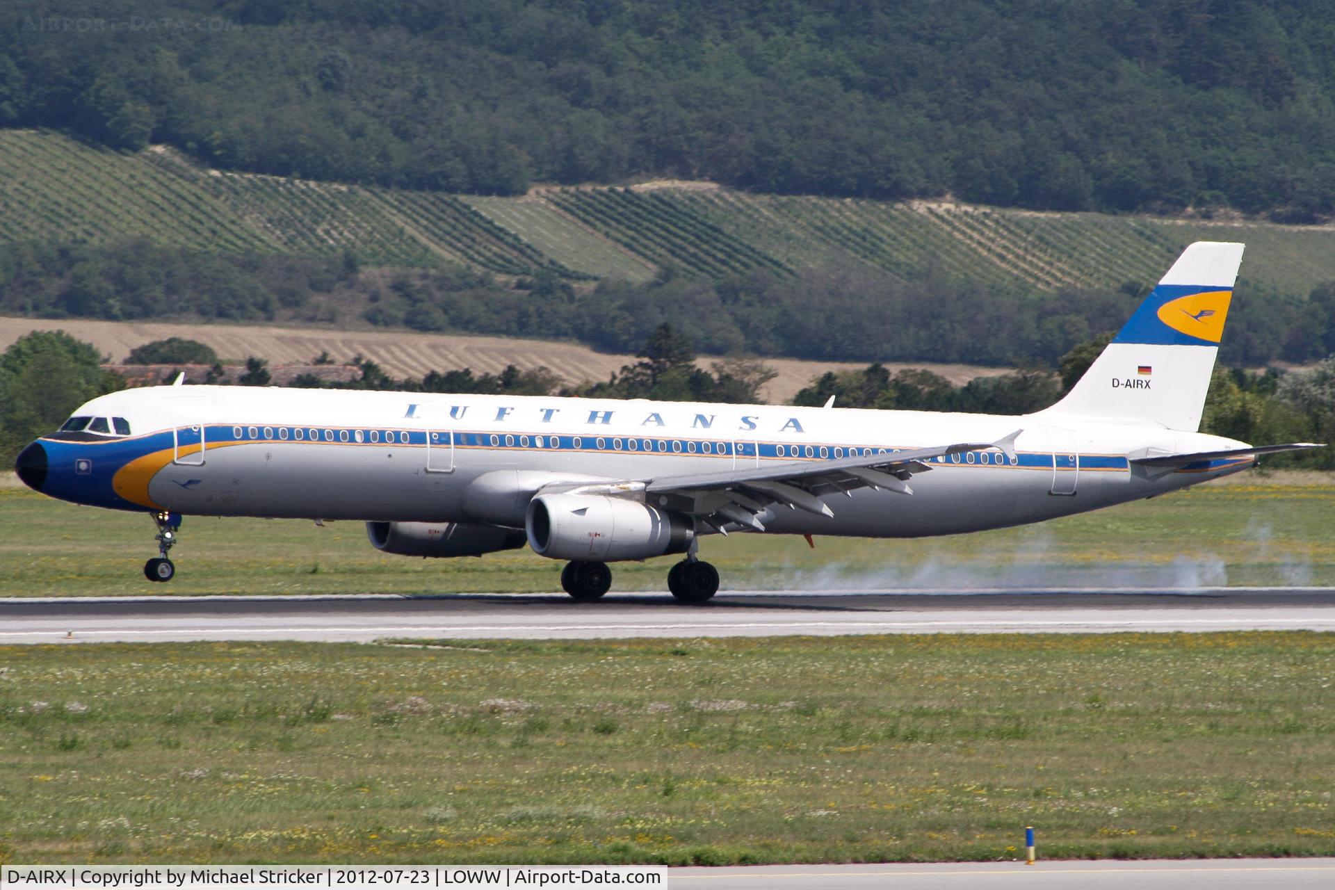 D-AIRX, 1998 Airbus A321-131 C/N 0887, Airbus A321