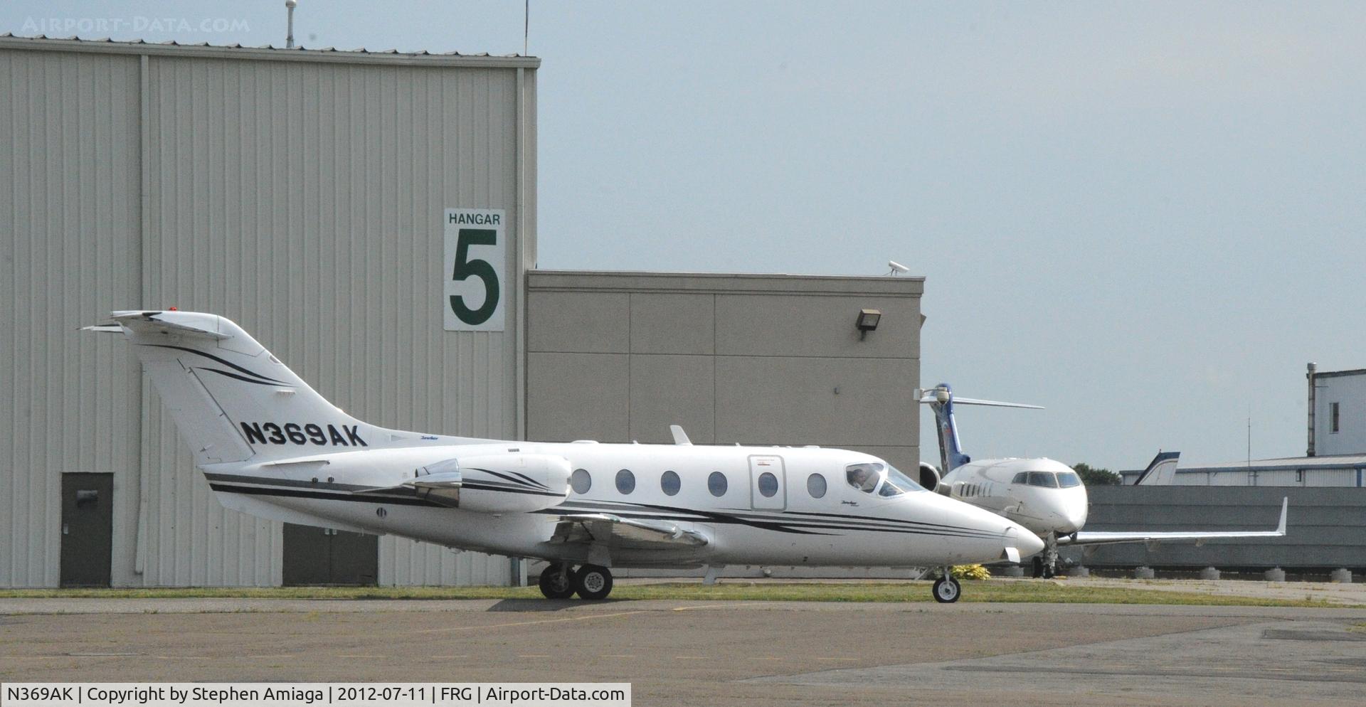 N369AK, 2001 Raytheon Beechjet 400A C/N RK-323, Beech Taxi Atlantic