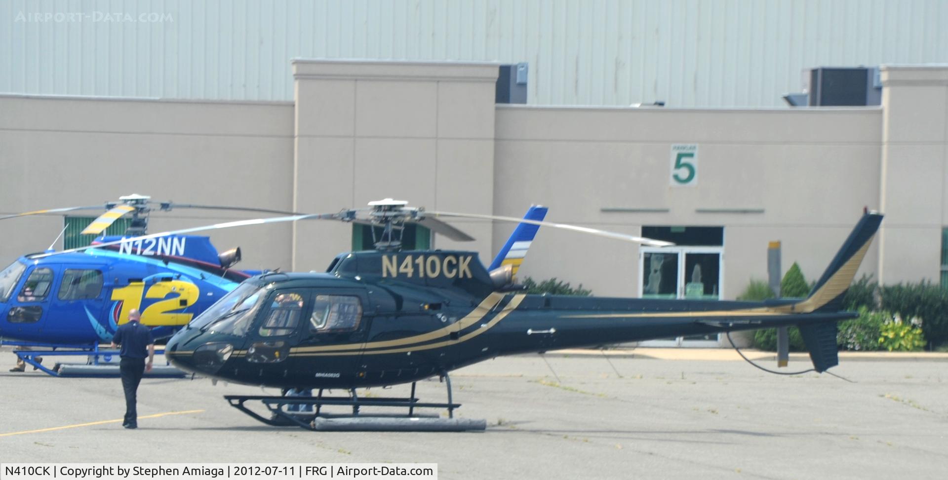 N410CK, 2004 Eurocopter AS-350B-2 Ecureuil C/N 3793, On the ramp at Atlantic