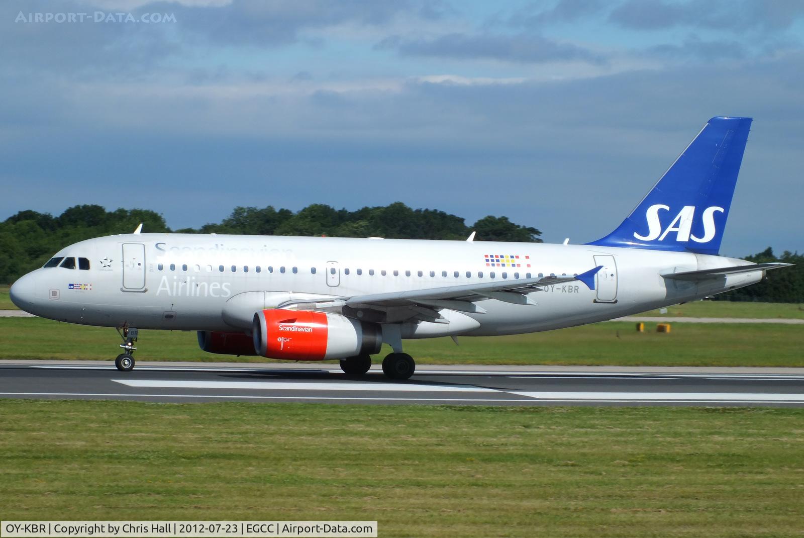 OY-KBR, 2007 Airbus A319-132 C/N 3231, SAS Scandinavian Airlines
