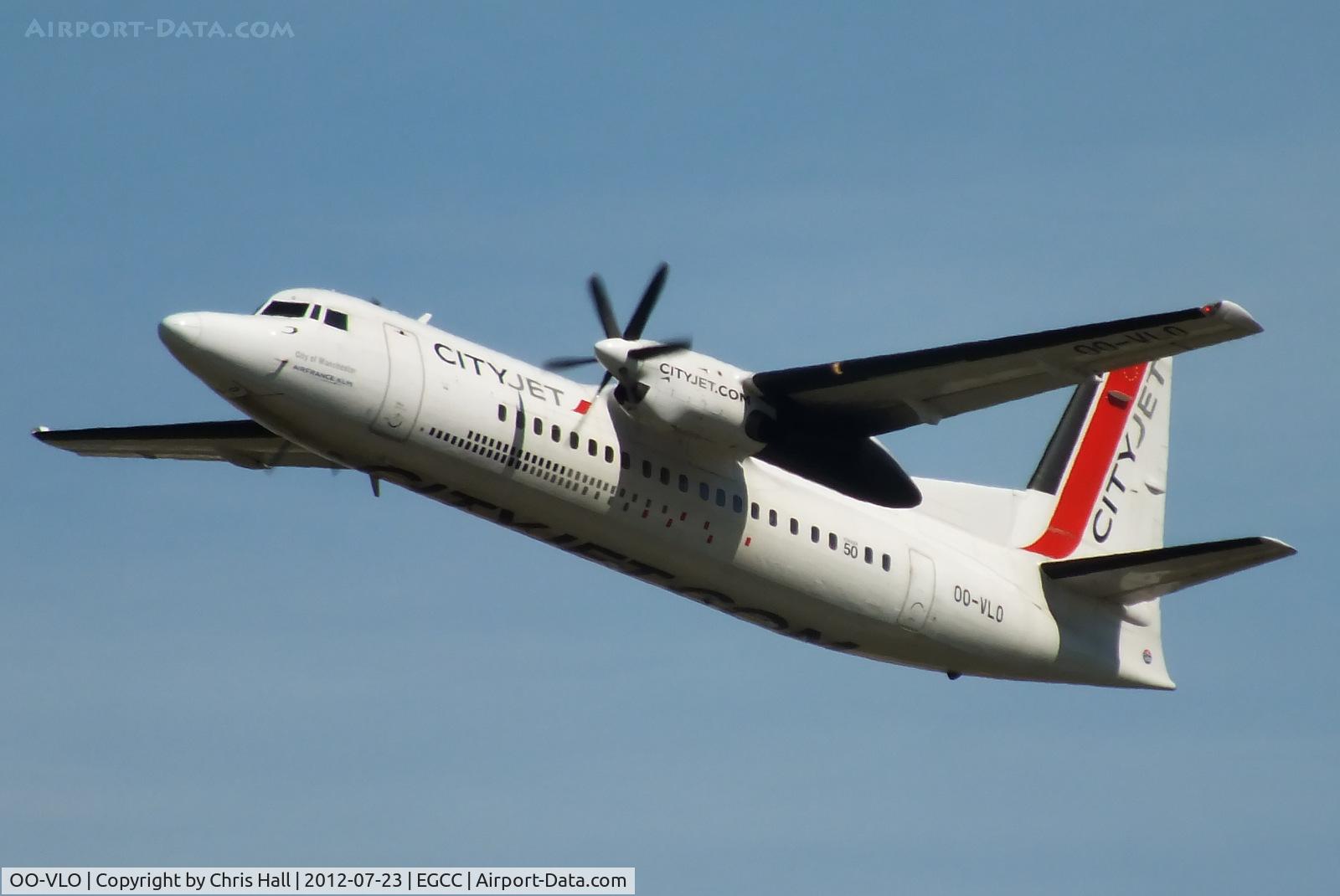 OO-VLO, 1988 Fokker 50 C/N 20127, Cityjet