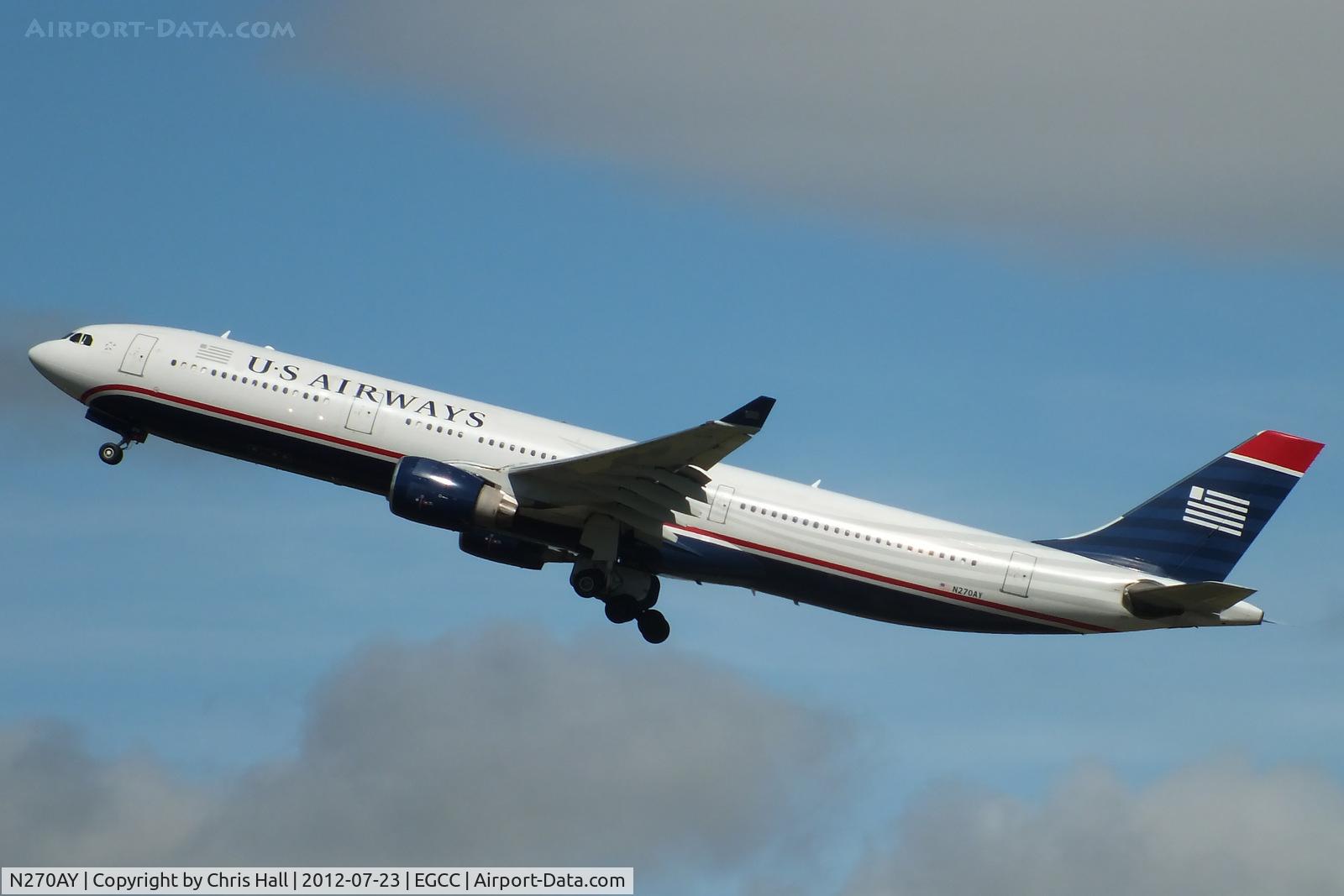 N270AY, 2000 Airbus A330-323 C/N 315, US Airways