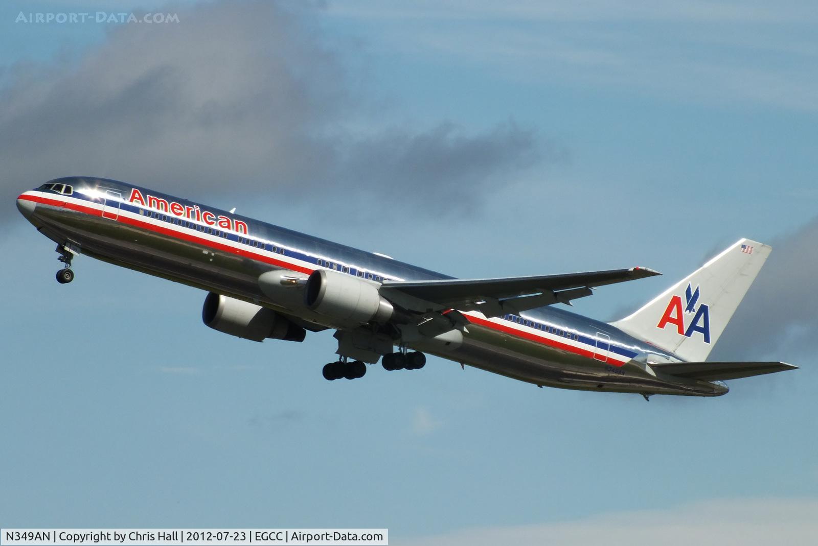 N349AN, 2003 Boeing 767-323 C/N 33088, America Airlines
