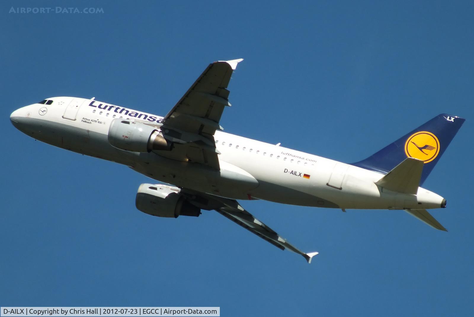 D-AILX, 1998 Airbus A319-114 C/N 860, Lufthansa