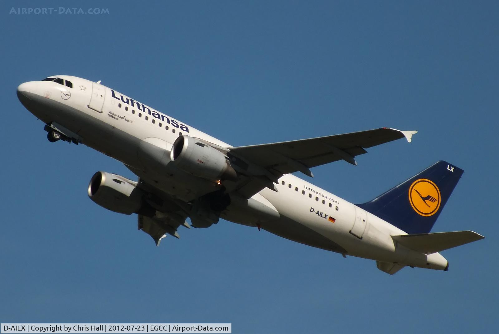 D-AILX, 1998 Airbus A319-114 C/N 860, Lufthansa