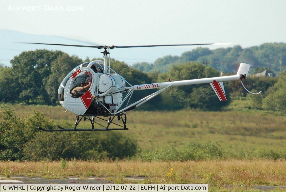 G-WHRL, 1990 Schweizer 269C-300 C/N S-1453, Visting helicopter.