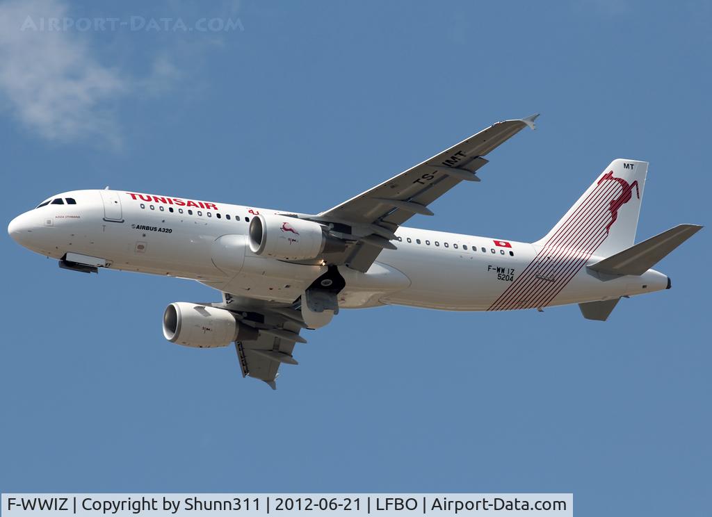 F-WWIZ, 2012 Airbus A320-214 C/N 5204, C/n 5204 - To be TS-IMT