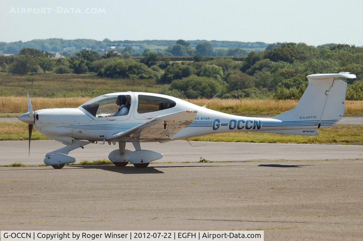 G-OCCN, 2006 Diamond DA-40D Diamond Star C/N D4.241, Visiting Diamond Star.