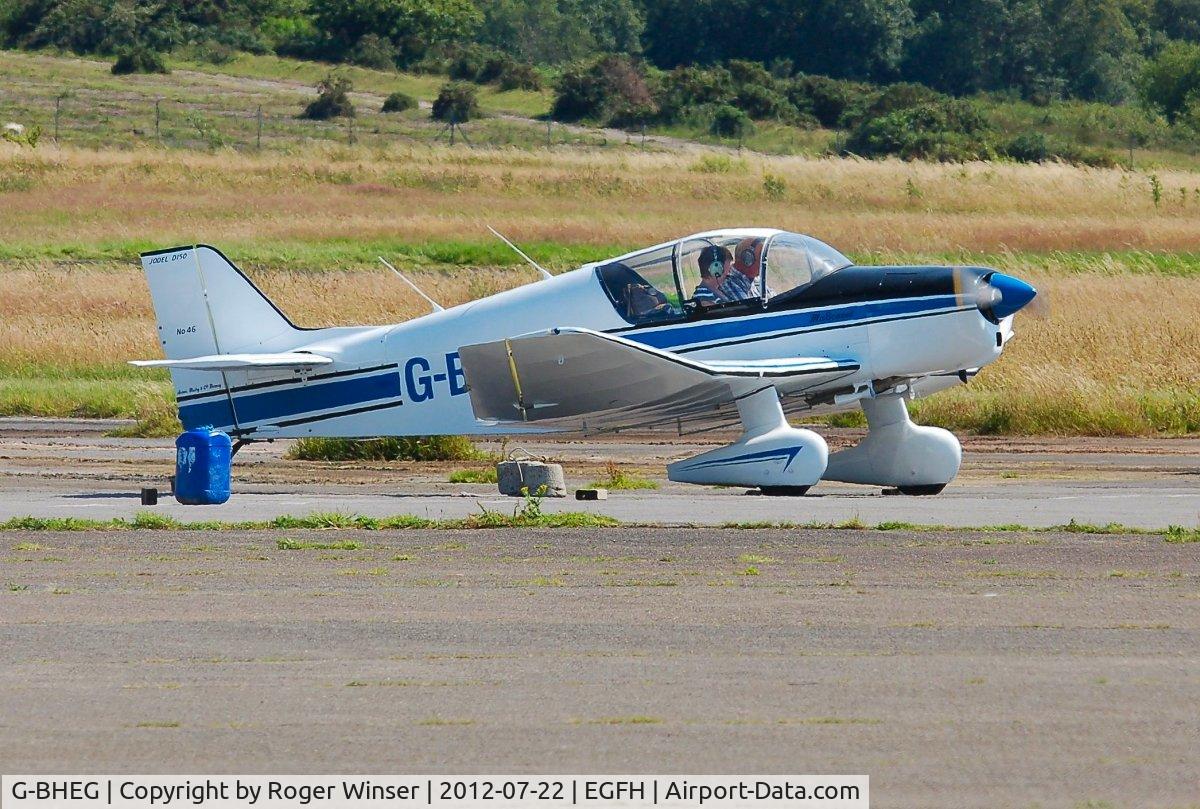 G-BHEG, 1964 SAN Jodel D-150 Mascaret C/N 46, Visiting Jodel.