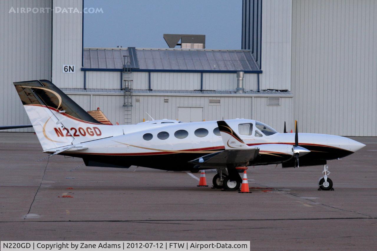 N220GD, 1980 Cessna 414A Chancellor C/N 414A0459, At Meacham Field - Fort Worth, TX