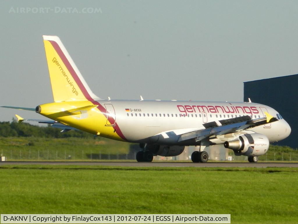 D-AKNV, 2005 Airbus A319-112 C/N 2632, Germanwings Airbus A319-122 at London Stansted