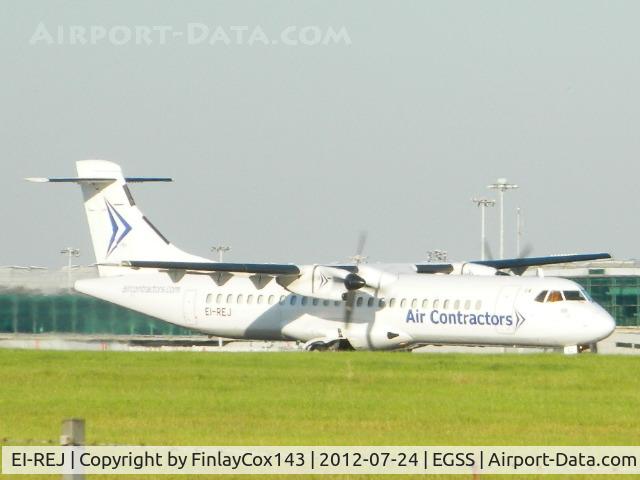 EI-REJ, 1989 ATR 72-201 C/N 126, Air Contractors (FedEx) ATR 72-201 at London Stansted