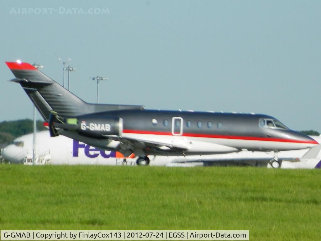 G-GMAB, 1993 British Aerospace BAe.125-1000B C/N 259034, Gama Aviation British Aerospace BAE.125-100B at London Stansted