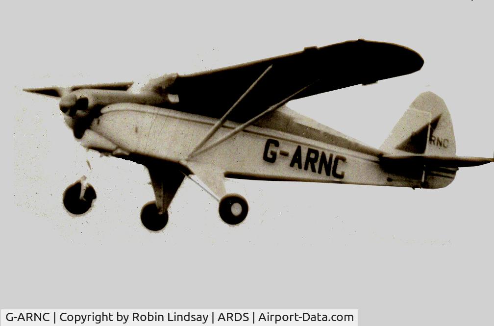 G-ARNC, 1961 Piper PA-22-108 Colt Colt C/N 22-8466, Newtonards Airfield  Co Down N.I. 1970(?)