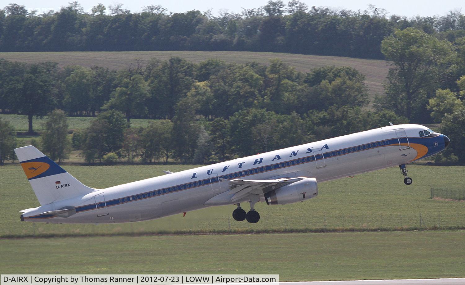 D-AIRX, 1998 Airbus A321-131 C/N 0887, Lufthansa Airbus A321