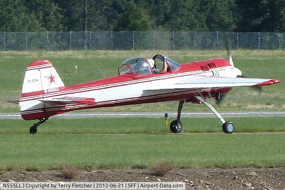 N555LL, Yakovlev Yak-55M C/N 950909, Yakovlev YAK-55M, c/n: 950909