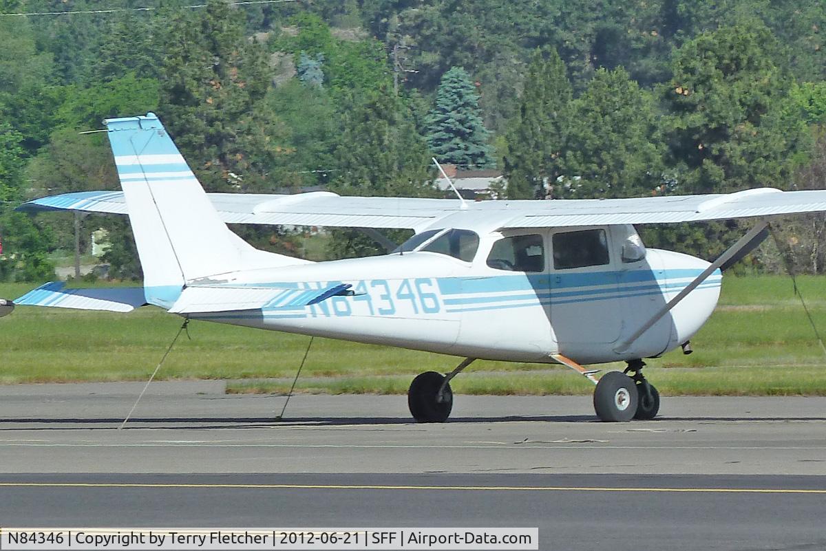 N84346, 1969 Cessna 172K Skyhawk C/N 17258433, 1969 Cessna 172K, c/n: 17258433 at Spokane Felts Field