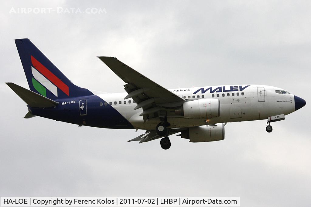 HA-LOE, 2003 Boeing 737-6Q8 C/N 28260, Ferihegy