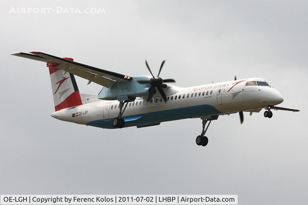 OE-LGH, 2002 De Havilland Canada DHC-8-402Q Dash 8 C/N 4075, Ferihegy