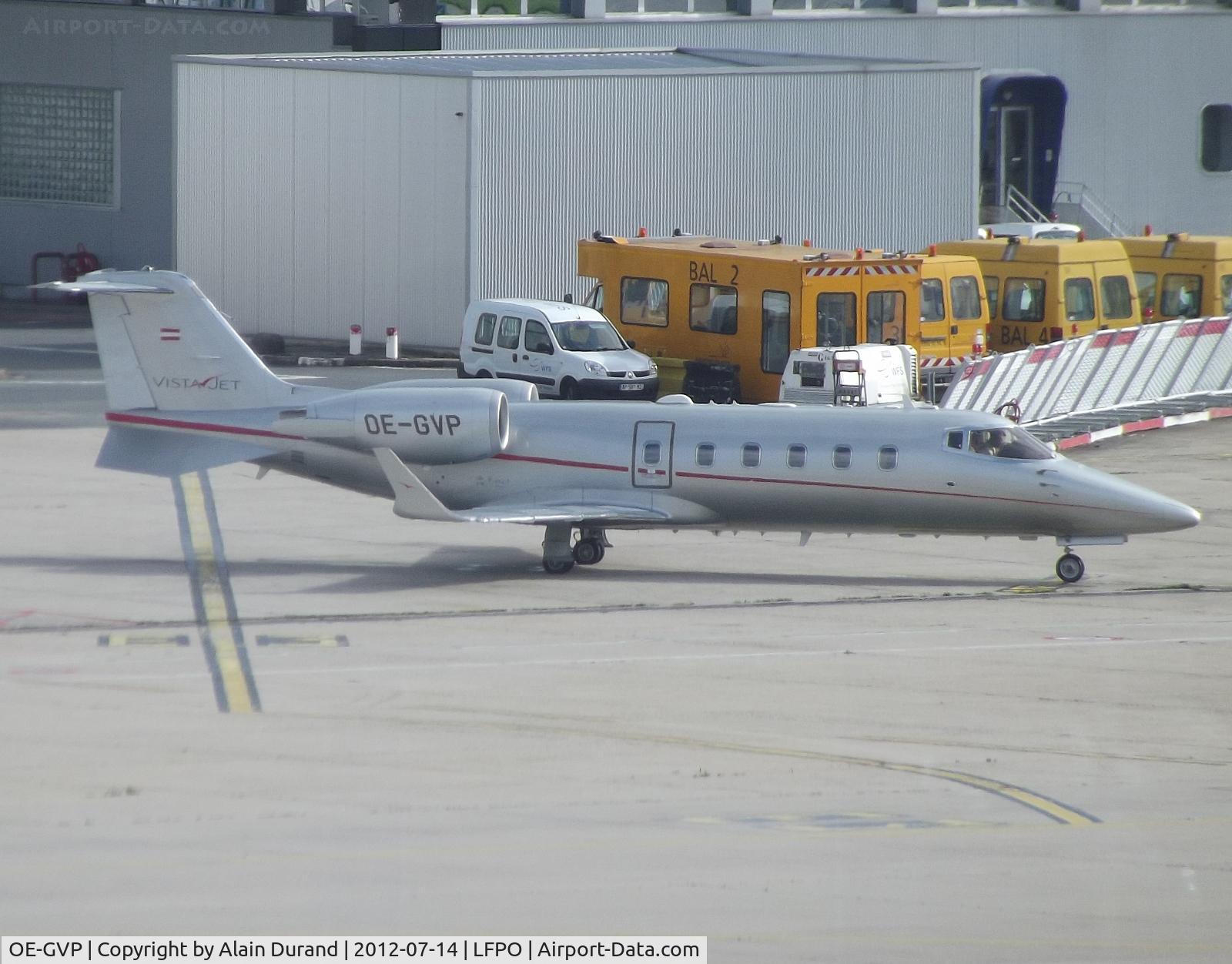 OE-GVP, 2011 Learjet 60XR C/N 60-407, C/N 60-407, delivered new to VistaJet in December 2011. Vistajet focuses in deluxe private charters.