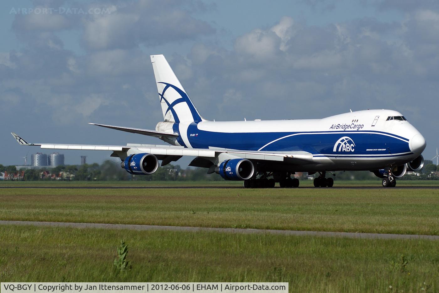 VQ-BGY, 2005 Boeing 747-428ERF C/N 33097, VQ-BGY @ EHAM