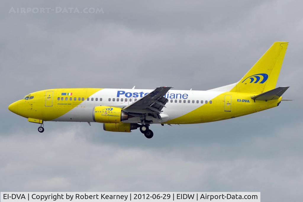 EI-DVA, 1991 Boeing 737-36E(QC) C/N 25159, On short finals r/w 28