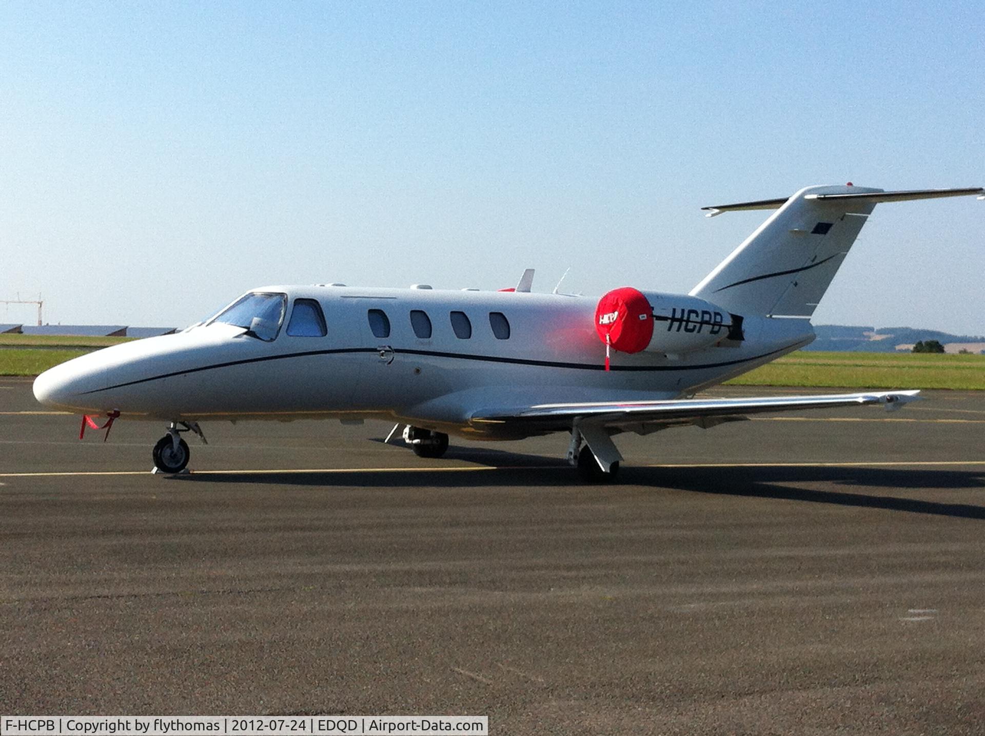 F-HCPB, 1999 Cessna 525 CitationJet CJ1 C/N 525-0322, F-HCPB Bayreuth Airport