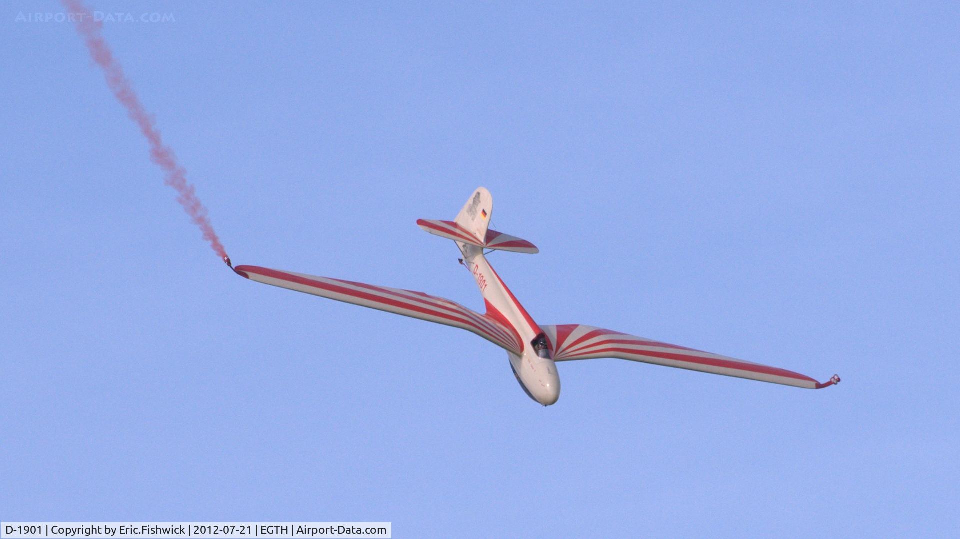 D-1901, 1963 DFS 108-53 Habicht E Replica C/N 1, 43. D-1901 at Shuttleworth Sunset Air Display, July 2012