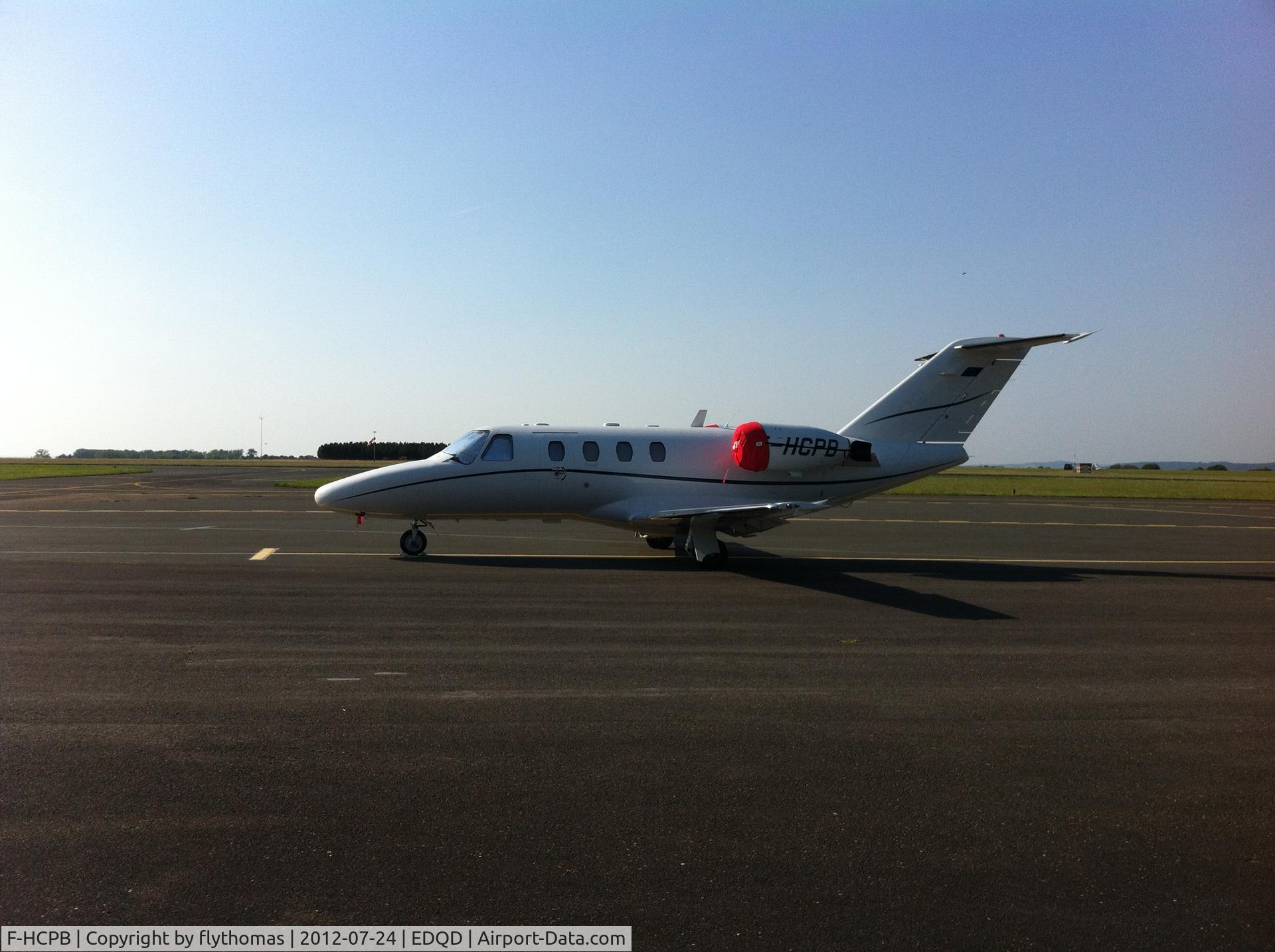 F-HCPB, 1999 Cessna 525 CitationJet CJ1 C/N 525-0322, F-HCPB Bayreuth Airport