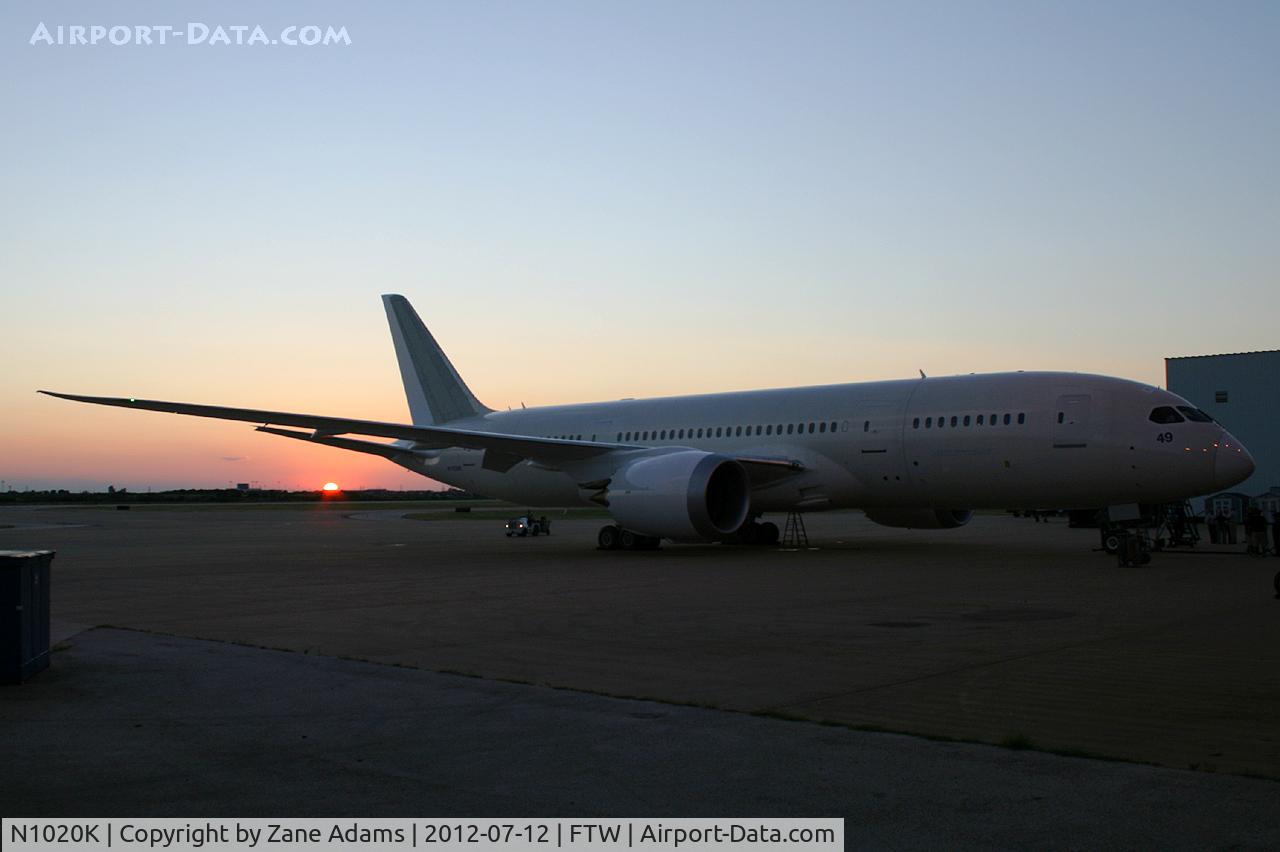 N1020K, 2012 Boeing 787-8 Dreamliner C/N 34745, At Meacham Field - Fort Worth, TX
